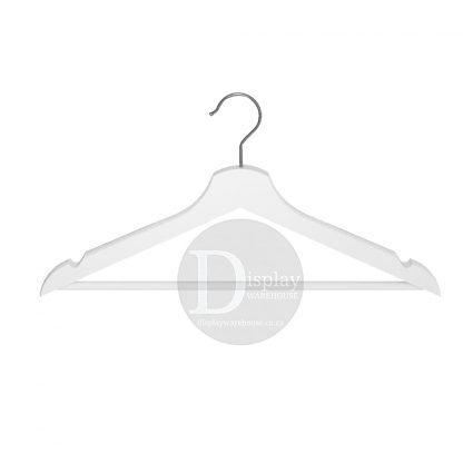 Quality White Wooden Hanger