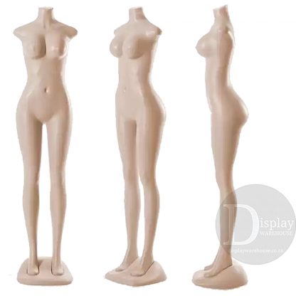 FH-P11E | Economy Headless Armless Female Mannequin - Image 2