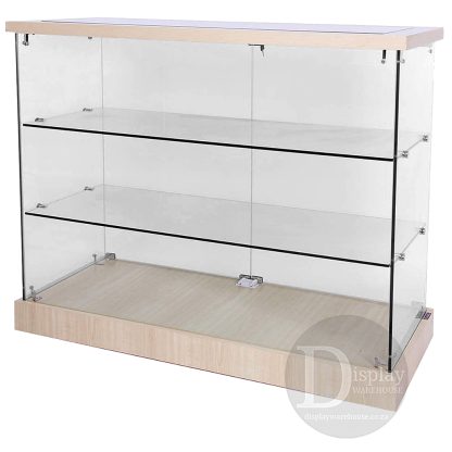 Frameless Glass Display Counter