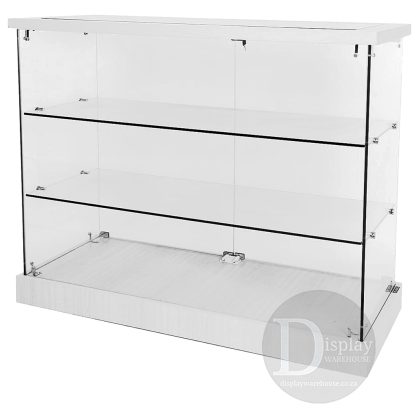Frameless Glass Display Counter