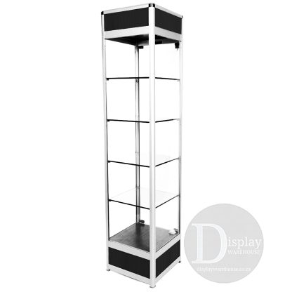 DCS98 | Economy Square Glass Display Cabinet