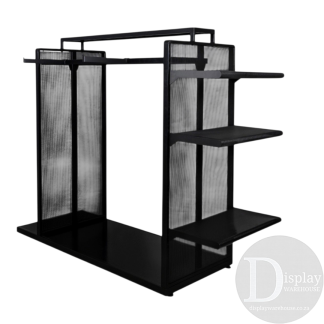 3 Shelf Multi Double Bar Display